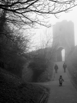 Foggy Castle Walk